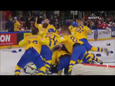 Eishockey WM 2018 - Schweden vs. Schweiz 3:2 / Finale Highlights Sport1