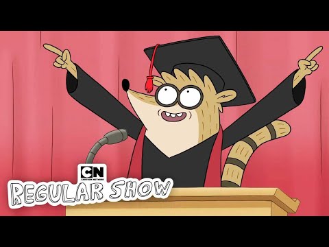 卒業スピーチ｜レギュラーショー｜カートゥーンネットワーク (Graduation Speech | Regular Show | Cartoon Network)