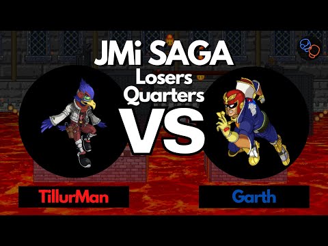 AFM Tillur (Falco) vs Garth (Captain Falcon) - SSF2 Losers Quarters - JMi Saga (Throwback!)