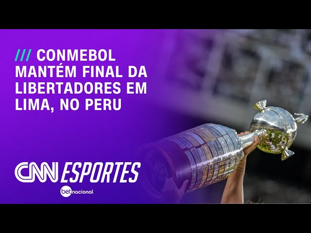 Presidente da Conmebol confirma palco da final da Libertadores 2025 | CNN NOVO DIA