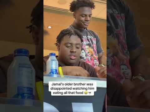 Jamal’s older brother disappointed #imyayo #speedclips #ishowspeed