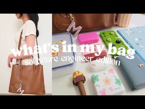 What's in my Bag | Software Engineer edition ‍   - YouTube