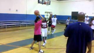 preview picture of video '12 year old Nichel Tampa, quick clip of scrimmage'