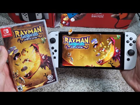 Rayman Legends Definitive Edition Unboxing and Gameplay Nintendo Switch