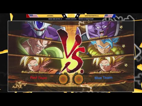 BnB 19 DBFZ - WritechestKill Vs. JDiesel - Dragon Ball FighterZ Winners Quarters