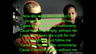 Without Me by Eminem Lyrics (Explicit)