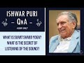 What Is Surat Shabd Yoga What Is The Secret Of Listening Of The Sound Ishwar Puri QnA