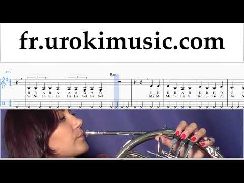 Comment Jouer du Cor D'harmonie Marshmello & Anne-Marie - FRIENDS Tab Tablature um-i829