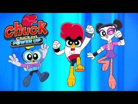 Chuck Chicken Power Up Special Edition - ⭐Best episodes⭐ - Superhero cartoons  - Action Cartoon