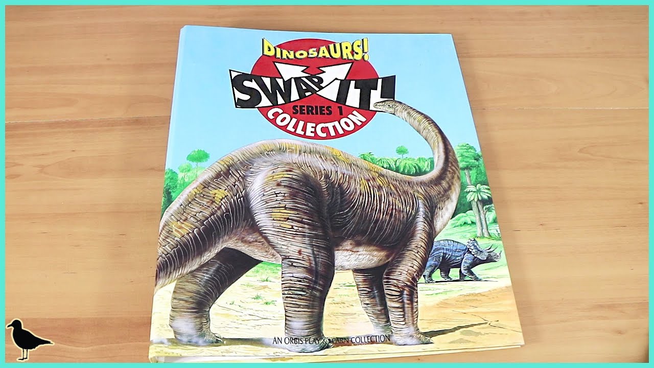 Dinosaurs! Swap It Series 1 Card Collection Album & Full Set Flipthrough | Fly Like a Birdew