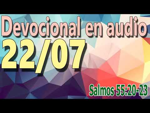 Devocional en audio 22/07 - Salmos 55:20-23 (Tim Keller)