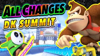 Chasm Cut Comeback!! All Changes in DK Summit! | Classics VS Mario Kart 8 ANALYSIS