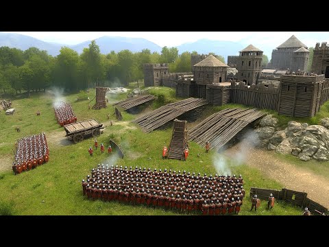 5000 Vlandians vs 5000 Khuzait – Insane Medieval Siege | Mount & Blade 2 Bannerlord