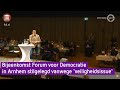 Bijeenkomst Forum voor Democratie in Arnhem stilgelegd
