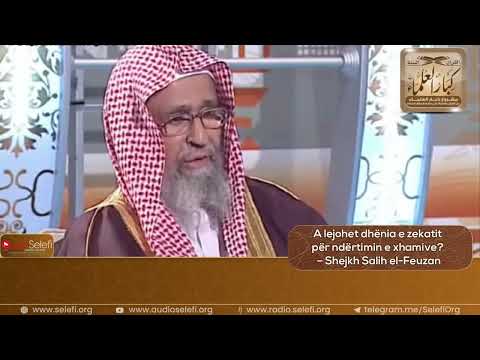 A lejohet dhënia e zekatit për ndërtimin e xhamive? – Shejkh Salih el-Feuzan