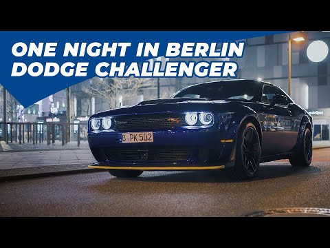 One Night in Berlin 🖤 - Dodge Challenger R/T Scat Pack Widebody  | US CARS GERMANY by KRAMM
