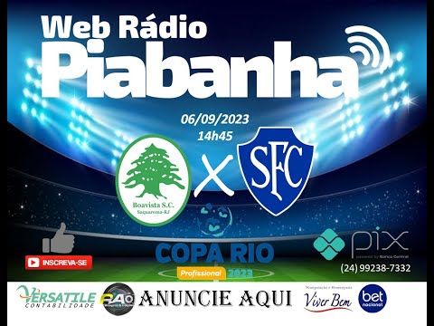 BOAVISTA X SERRANO - NARRAÇÃO AO VIVO - COPA RIO - 05/09/2023