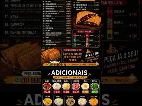 Pastelaria em Ferraz de Vasconcelos SP