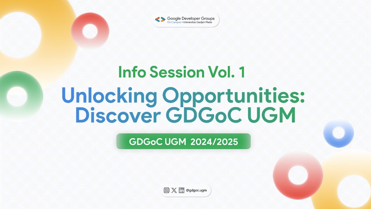 Unlocking Opportunities: Discover GDGoC UGM