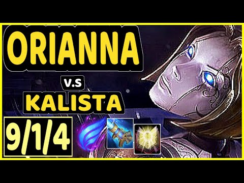 XICO (ORIANNA) vs KALISTA - 9/1/4 KDA MID CHALLENGER GAMEPLAY - EUW