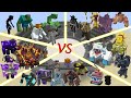Minecraft Mobs Battle royale! Who is the strongest mob in the same mod?! Part1