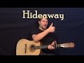 Hideaway (Kiesza) Easy Guitar Lesson How to ...