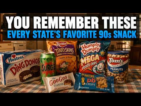Every State Had A 90s Snack Nobody Else Has Heard Of — Most Are Gone Forever