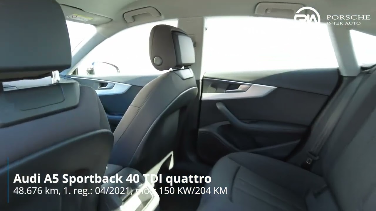 Audi A5 Sportback 40 TDI S tronic quattro - SLOVENSKO VOZILO