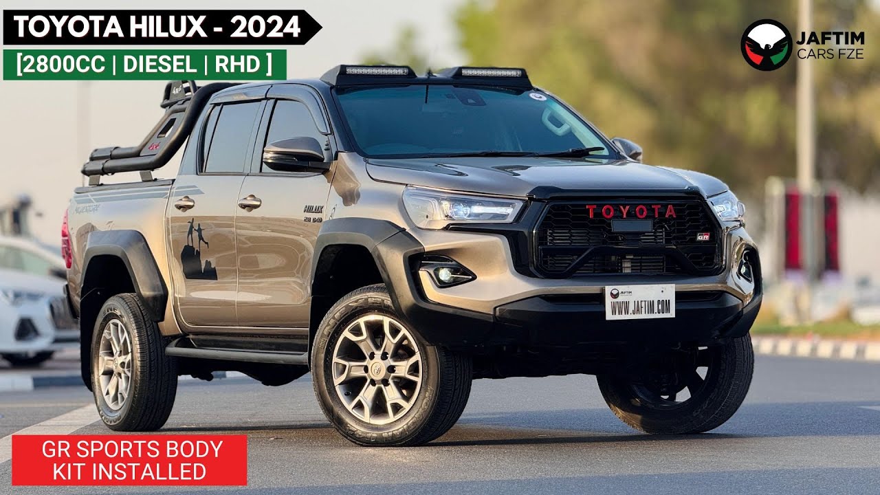 Toyota Hilux GR SPORT 2024 | 2.8L DIESEL ENGINE | RHD | AUTOMATIC TRANSMISSION | 4WD video