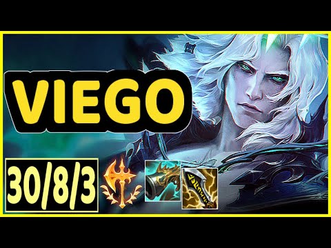 VIEGO VS NOCTURNE - 30/8/3 KDA JUNGLE GAMEPLAY