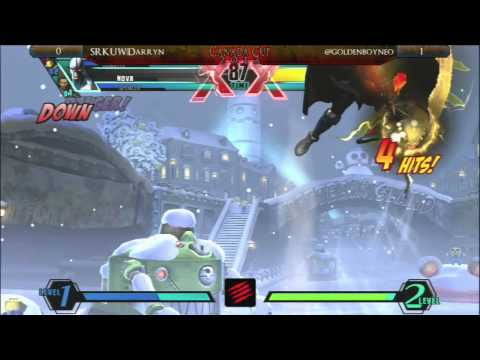 CC2013 UMvC3 Top 8 W1 - SRKUW|Darryn (NOV- SPE-HAW) vs @goldenboyneo (MAG-DRD-PHO)