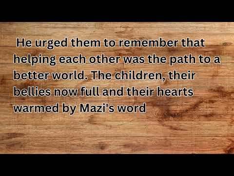 Learn English through Story "The Wellspring of Humility: Mazi's Journey to Save a Village"