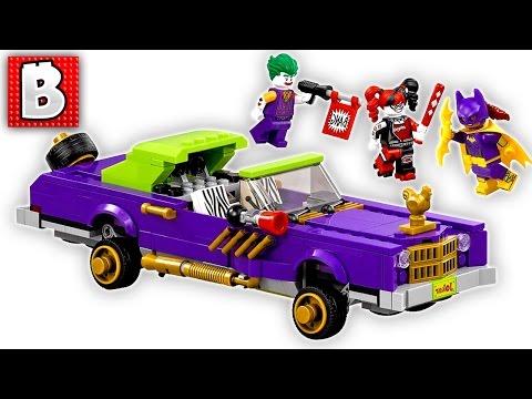 Lego Batman Movie The Joker Notorious Lowrider Set 70906 | Unbox Build Time Lapse Review