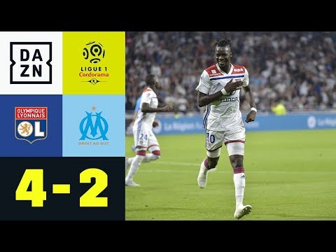 Bertrand Traore erledigt OM: Olympique Lyon - Olympique Marseille 4:2 | Ligue 1 | Highlights | DAZN
