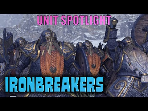 Unit Spotlight - Dwarfs Ironbreakers / Total War Warhammer 3
