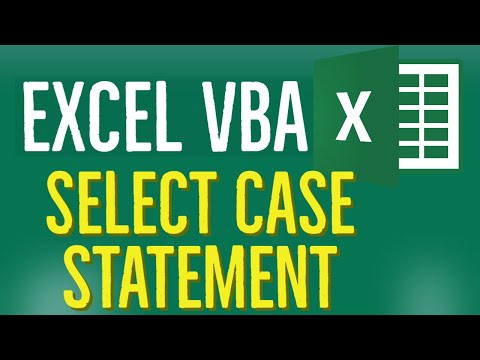 Excel VBA Tutorial for Beginners 50 - Select Case statements in MS Excel