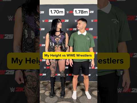 My Height vs WWE Wrestlers 😂