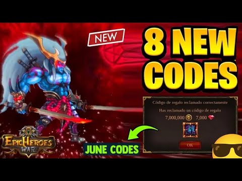 Epic Heroes war new gift code 2025 may 22 #american #ehw #divmob