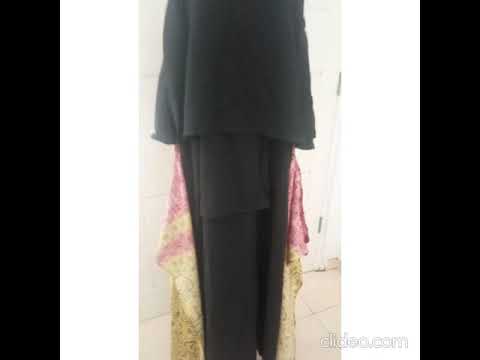 Maxi Dress Batik Long Dress Panjang Terusan Bati Gesyal