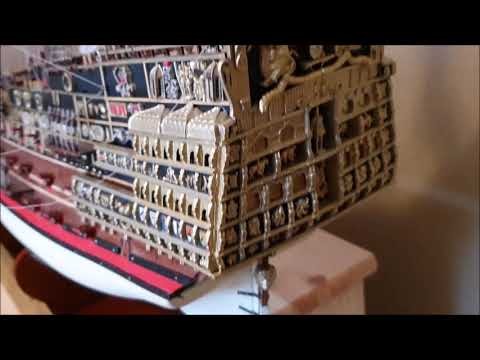 HMS Sovereign of the Seas von DeAgostini Das Finale