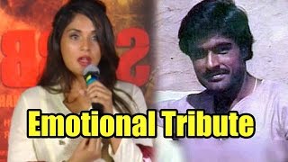 Richa Chadha Gets Emotional Paying Tribute To Sarabjit Singh!