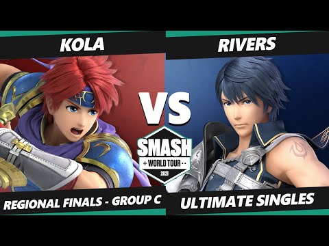 SWT NA East Group C - Kola (Roy) Vs. Rivers (Chrom, Diddy) Smash Ultimate Tournament
