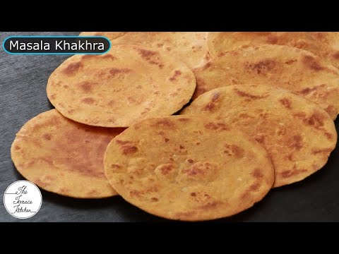Quick & Healthy Masala Khakhra Recipe | Market Style Crispy Snack Recipe ~ The Terrace Kitchen