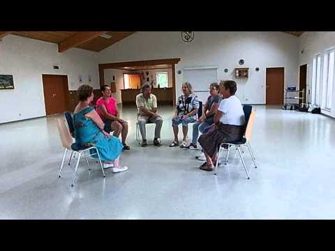 Tanzen im Sitzen das Bauernmadel