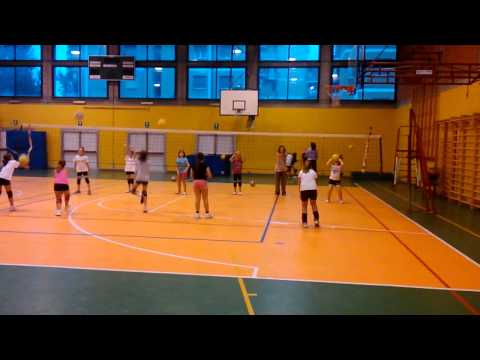 Allenamento minivolley 2014-2015