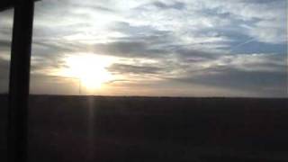 preview picture of video 'CZ eastbound - Holdrege NE - 6 hrs late 2010-03-31'