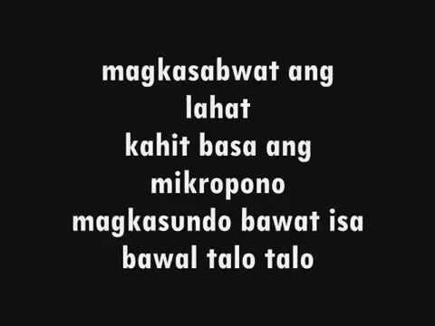 Sama Sama Lyrics   Francis M.  ft.  Rap Public of the Philippines