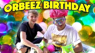Orbeez Birthday Bath Challenge!  (Justin & MattyBRaps)