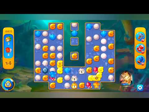 Fishdom, 10472 level,no Booster - 10472 уровень, прохождение без бустеров.
