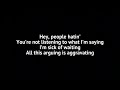 The Red Clay Strays - People Hatin’ (Lyrics)